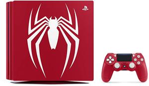 Sony Playstation 4 pro 1 TB [Spider-Man Limited Edition incl. draadloze controller] rood - refurbished