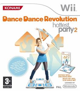 Konami Dance Dance Revolution Hottest Party 2 + Mat