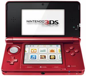 Nintendo 3DS metallic rood - refurbished