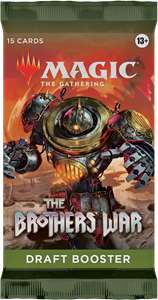 Wizards of The Coast Magic The Gathering - The Brothers War Draft Boosterpack