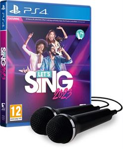 ravenscourt Let's Sing 2023 + 2 Microphones - Sony PlayStation 4 - Musik - PEGI 12