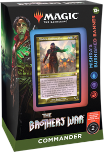Wizards of The Coast Magic The Gathering - The Brothers War Commander Deck Mishra