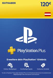 Sony PlayStation Store-Gutschein 120€