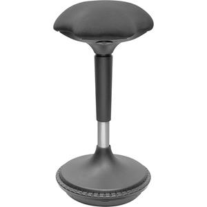Digitus DA-90422 - standing desk stool - foam - black Standing desk stool - Stoff - Bis zu 120 kg