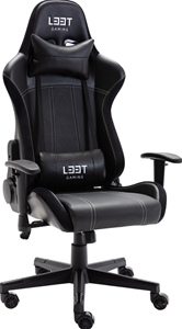 L33T Gaming Evolve Gaming Stuhl / Büro-Stuhl mit Armlehne schwarz