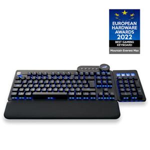 MOUNTAIN Everest Max Gaming Tastatur - MX Brown, ISO, DE-Layout, schwarz