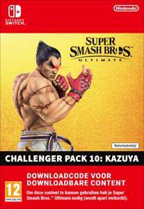 Nintendo AOC Super Smash Bros. Ultimate Challenger Pack 10 Kazuya from TEKKEN DLC (extra content)