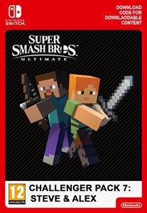 Nintendo AOC Super Smash Bros. Ultimate: Steve & Alex Challenger Pack DLC (extra content)
