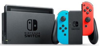 Nintendo Switch 32GB [incl. controller roodblauw] zwart - refurbished