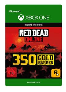 Rockstar Red Dead Online: 350 Goldbarren