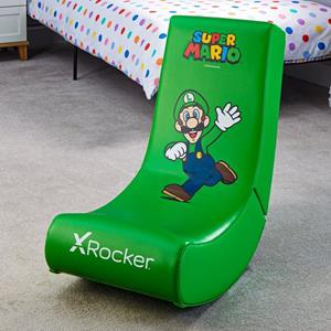 X Rocker Official Super Mario Video Rocker Gaming Chair (Luigi) -