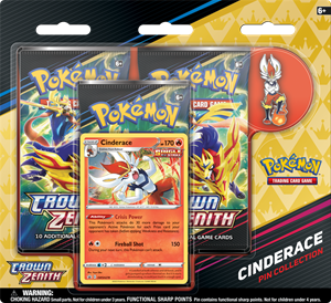 Pokémon Pokemon - Crown Zenith Pin Box Collection Cinderace