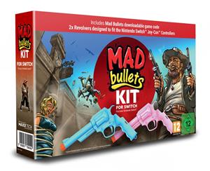 maxxtech Mad Bullets Kit (Code in a Box) - Nintendo Switch - Shooter - PEGI 12