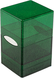 Ultra Pro Deckbox Satin Tower - Glitter Green