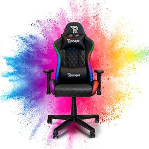 Ranqer Halo gaming chair RGB met LED verlichting gamestoel -