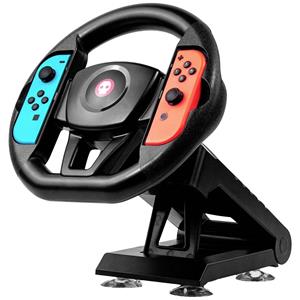 Numskull Joy Con Steering Wheel Table Attachment Stuur Nintendo Switch Zwart