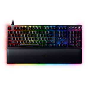 Razer Huntsman V2 Analog Gaming Keyboard -  Analog Optical Switches - Multi-function Digital Dial and 4 Media Keys - US Layout