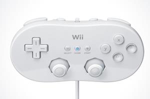 Nintendo Wii Classic Controller White