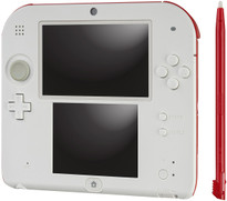 Nintendo 2DS roodwit - refurbished