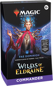 Wizards of The Coast Magic The Gathering - Wilds of Eldraine Fae Dominion Commander Deck