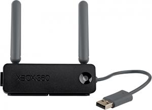 Microsoft Xbox 360 Wireless N Networking Adapter (Black)