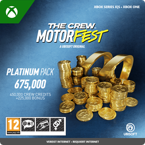 Ubisoft The Crew™ Motorfest Platinapack (675.000 crewcredits)