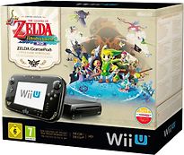 Nintendo Wii U zwart 32GB [Legend of Zelda Design zonder spel] - refurbished