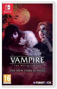 funstock Vampire: The Masquerade - Coteries of New York and Shadows of New York - Nintendo Switch - Visual Novel - PEGI 16