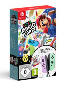 Nintendo Super Mario Party Joy-Con Bundle ( Pastel Pink & Pastel Green)