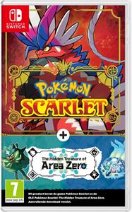 Pokémon Scarlet + The Hidden Treasure of Area Zero - Nintendo Switch - RPG - PEGI 7