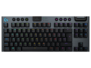 Logitech G G915 TKL 915 TKL LIGHTSPEED Wireless RGB Mechanical Gaming Keyboard zonder numpad - Carbon Español (Qwerty) Voelbaar