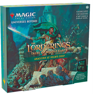 Wizards of The Coast Magic The Gathering - LotR Holiday Scene Box Aragorn