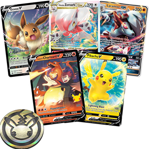 Pokémon 5x 'Ultra Rare' Pokemon kaarten Bundel 'GX, V en VSTAR' inclusief  munt