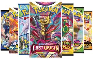 Pokémon 3x Pokemon Booster Packs (30 kaarten) – inclusief 1 Hard Case Sleeve, 3 stickers en 1 holografische  GO kaart