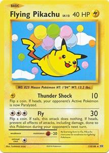 Pokémon Flying Pikachu - 110/108 - Secret Rare