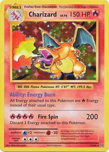 Pokémon Charizard - 11/108 - Holo Rare (evolutions)