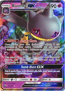 Pokémon Banette GX - 66/168 //  kaarten (Celestial Storm)