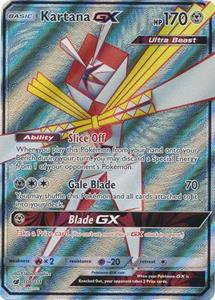 Pokémon Kartana GX Full Art (ULTRA BEAST) - 106/111 //  Ultra Zeldzame  kaart (Crimson Invasion)