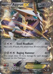 Pokémon Aggron EX - 93/160 //  kaart (Primal Clash)