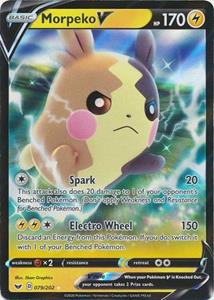 Pokémon > Morpeko V - 037/202 //  kaart (Sword & Shield)