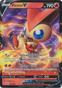 Pokémon > Victini V - 025/202 //  kaart (Sword & Shield)