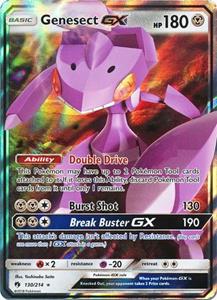 Pokémon Genesect GX - 130/214 //  kaart (Lost Thunder)