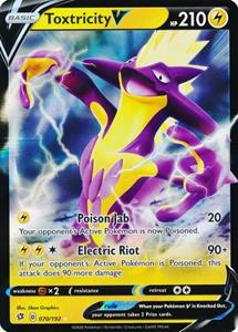 Pokémon > Toxtricity V - 070/192//  kaart (Rebel Clash)