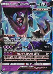 Pokémon Dawn Wings Necrozma GX [ultra beast] - 63/156 //  Ultra Zeldzame  kaart (Burning Shadows)