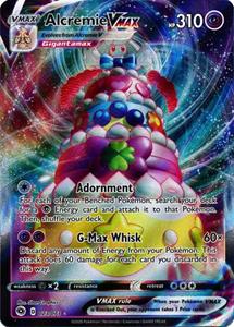 Pokémon >> Alcremie VMAX Full Art //  kaart