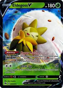 Pokémon > Eldegoss  V - 005/073 //  kaart (Champion's Path)