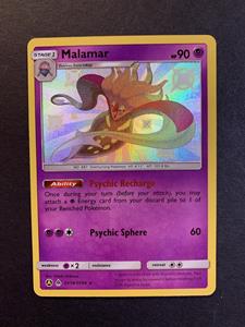 Pokémon Malamar Shiny Holo - SV18