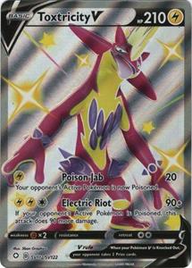 Pokémon > Shiny Toxtricity V Full Art - SV112/SV122 //  kaart (Shining Fates)