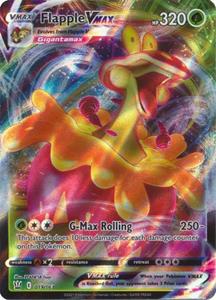 Pokémon >> Flapple VMAX Full Art //  kaart