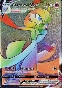 Pokémon >> Gardevoir VMAX Hyper Rare (Rainbow) //  kaart